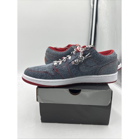 Size 11 - Air Jordan 1 Retro Low Denim W - Picture 7 of 8